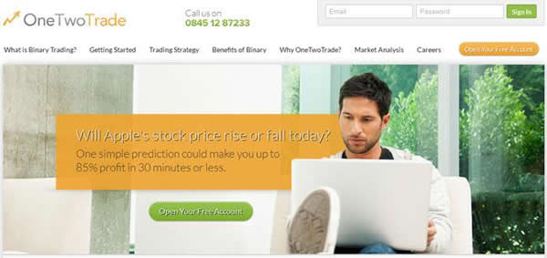 onetwotrade binary options broker