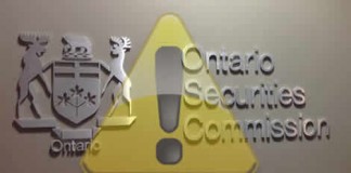 Ontario Securities Commission (OSC) warning