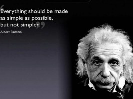 einstein simpler quotation