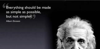 einstein simpler quotation