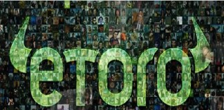 eToro enables social sharing